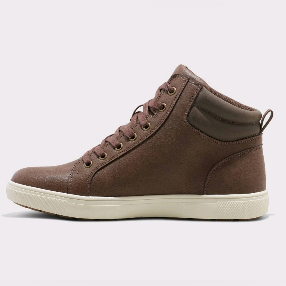 Men's Drew Combat Boots Goodfellow & Com Brown - Picture 2 of 6